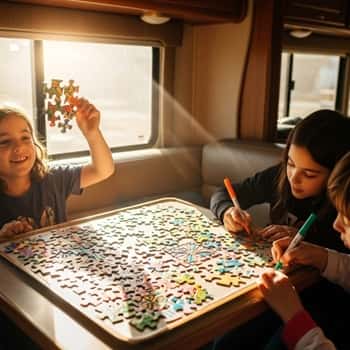 10. Puzzle Piece Art Tiles