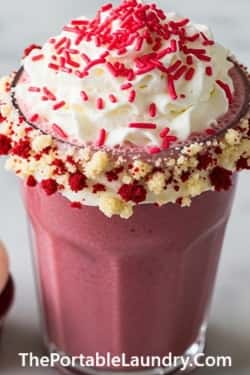 10. Red Velvet Milkshake