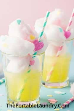 11. Cotton Candy Friendship Mocktails