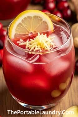 11. Cranberry Ginger Refresher