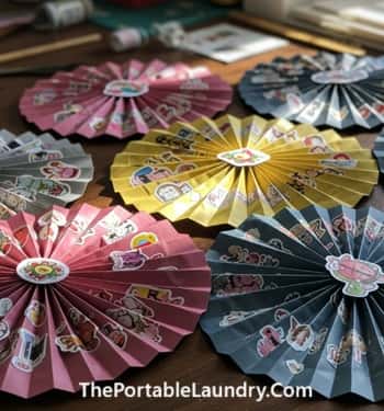 11. DIY Paper Fans