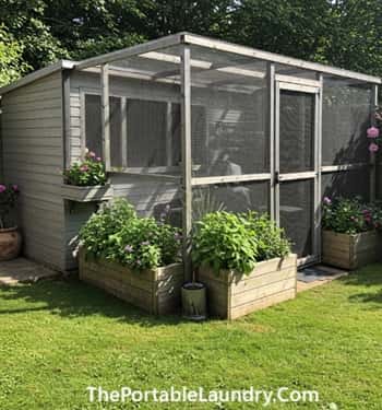 11. Whisker-Worthy Catio Planter