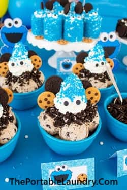 12. Cookie Monster Sundae Station