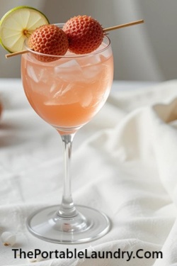 14. Lime Lychee Sparkler