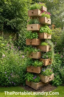 15. Drawer Tower Garden