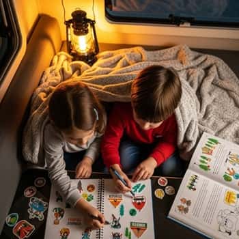 2. Camp Sticker Storybooks