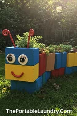 2. Cinder Block Caterpillar