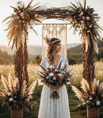 20. Feather Accents in Hair & Decor