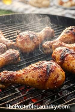 3. Honey Sriracha Chicken Drumsticks