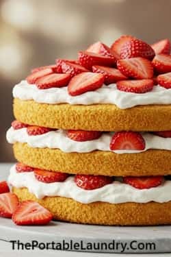 3. Strawberry Shortcake Layer Cake