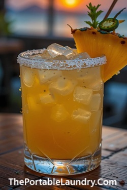 4. Spicy Pineapple Paloma