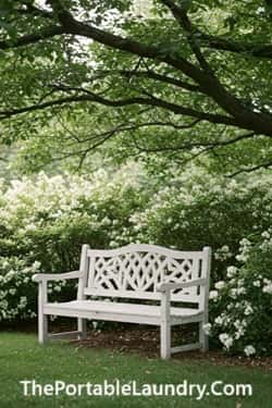 5. Incorporate White Hardscaping Elements