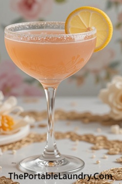5. Lavender Lemon Vodka Sparkler