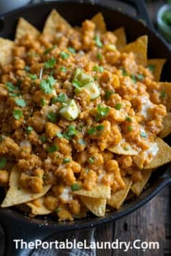 5. One-Pan Butter Chicken Nachos