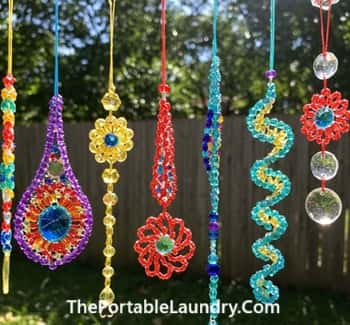 5. Pony Bead Sun Catchers