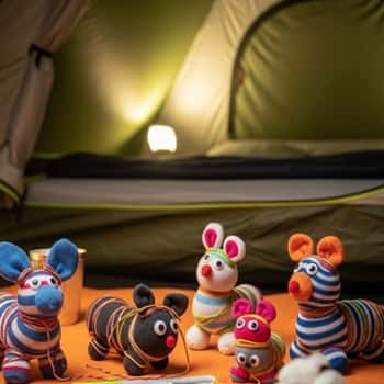 6. No-Sew Sock Critters