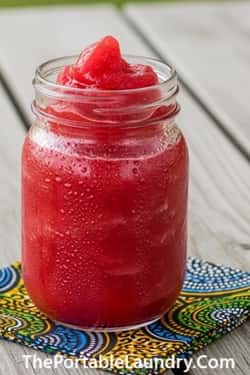 7. Cherry Hibiscus Slush