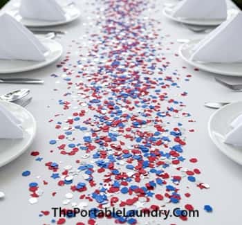 8. 4th of July Confetti Scatter
