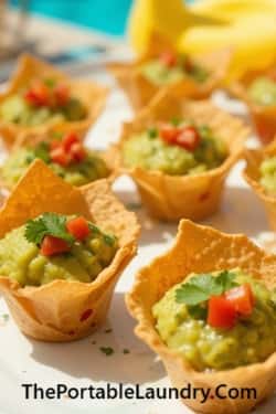8. Chips & Guac Boats