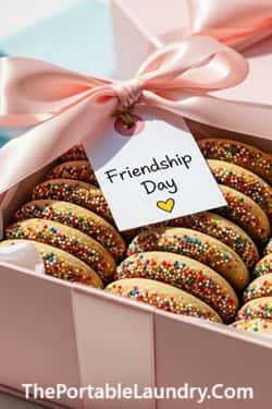 8. Rainbow Sprinkle Friendship Cookies