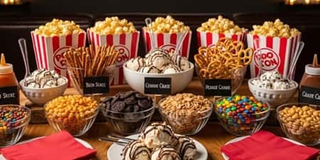 9. Movie Night Ice Cream Bar
