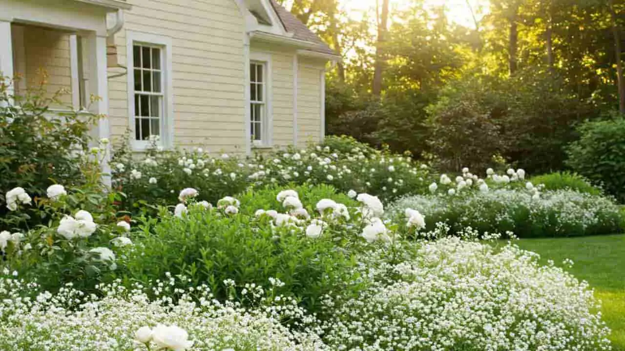 White garden ideas