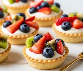 10. Mini Italian Fruit Tarts