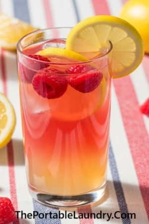 10. Raspberry Lemon Vodka Spritz