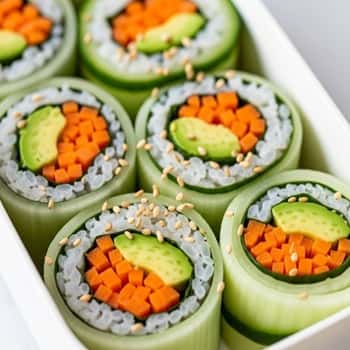 10. Sea Cucumber Sushi Rolls