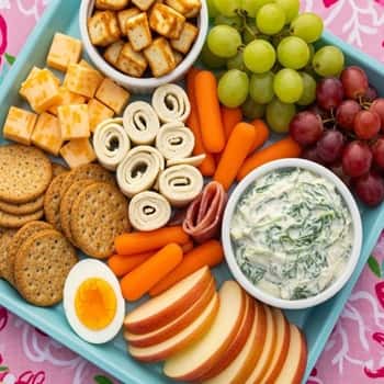 11. Charcuterie-Inspired Kids Dinner Tray