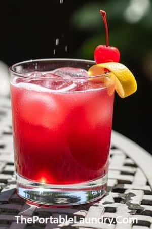 12. Cherry Vanilla Vodka Spritz