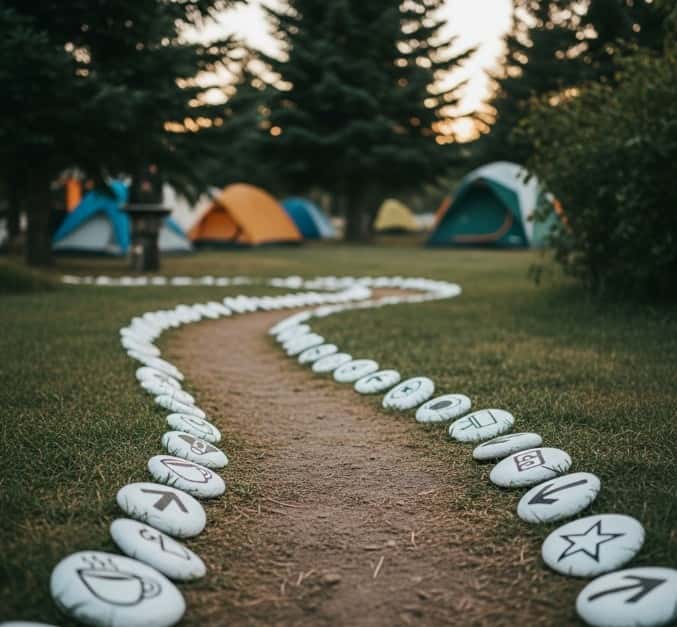 14. Campsite Signal Stones