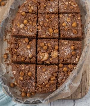 14. Chocolate Chickpea Fudge Squares