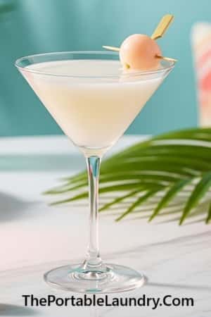 14. Lychee Coconut Calypso Martini