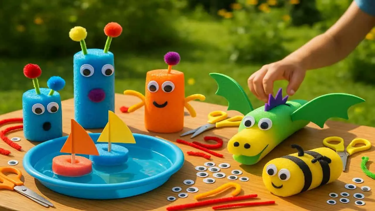 15 Genius Pool Noodle Craft Ideas You’ll Wish You Knew-featured