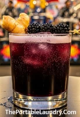 15. Blackberry Ginger Carnival Cooler