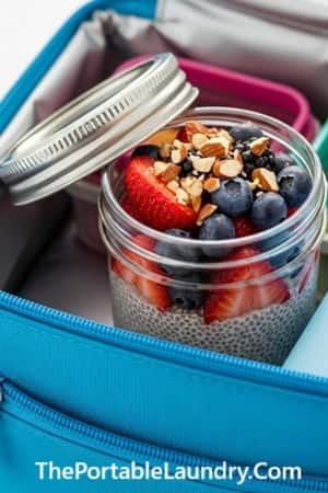 15. Chia Pudding Jars (No Sugar Added)