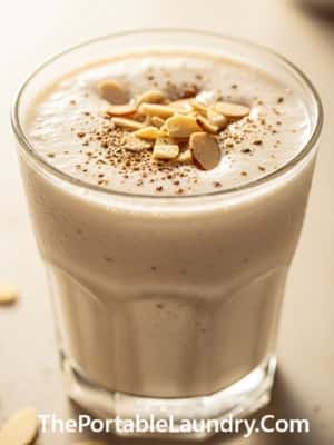 15. Date Almond Recovery Shake (Chilled)
