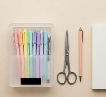 2. Frosted Acrylic Pencil Case