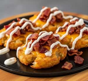 2. Smoky Bacon Ranch Smash Tots