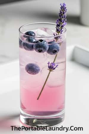 4. Blueberry Lavender Vodka Spritz