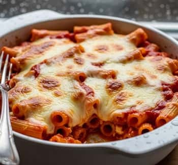 4. Cheesy Baked Rigatoni with Hidden Veggies