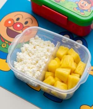 5. Cottage Cheese & Pineapple Snack Pots