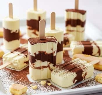 5. Frozen Tiramisu Pops (Kid-Safe & Caffeine-Free)