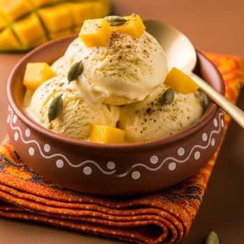 5. No-Churn Mango Lassi Ice Cream