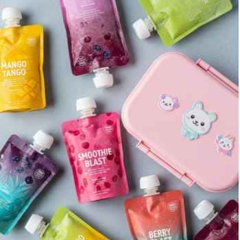 5. Smoothie Pouches That Double As Ice Packs