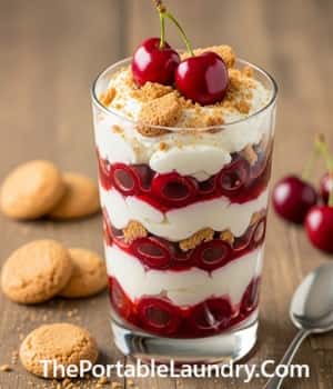 6. Cherry Amaretti Parfaits