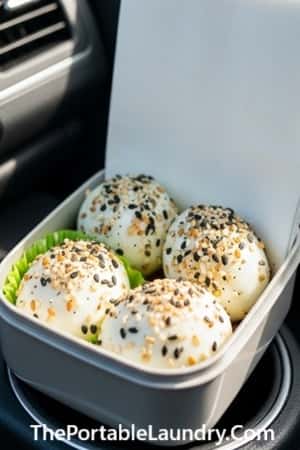 6. Hard-Boiled Eggs (with Everything Bagel Seasoning)