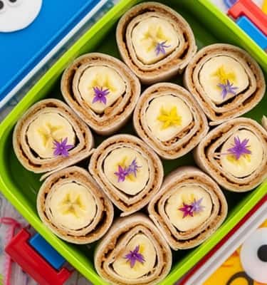 7. Banana Sushi Roll-Ups