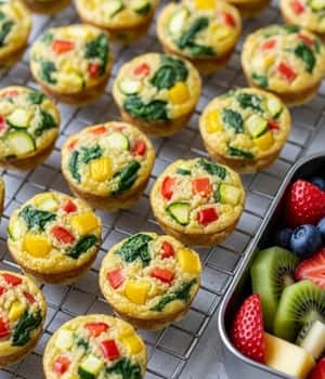 7. Savory Quinoa Egg Muffins